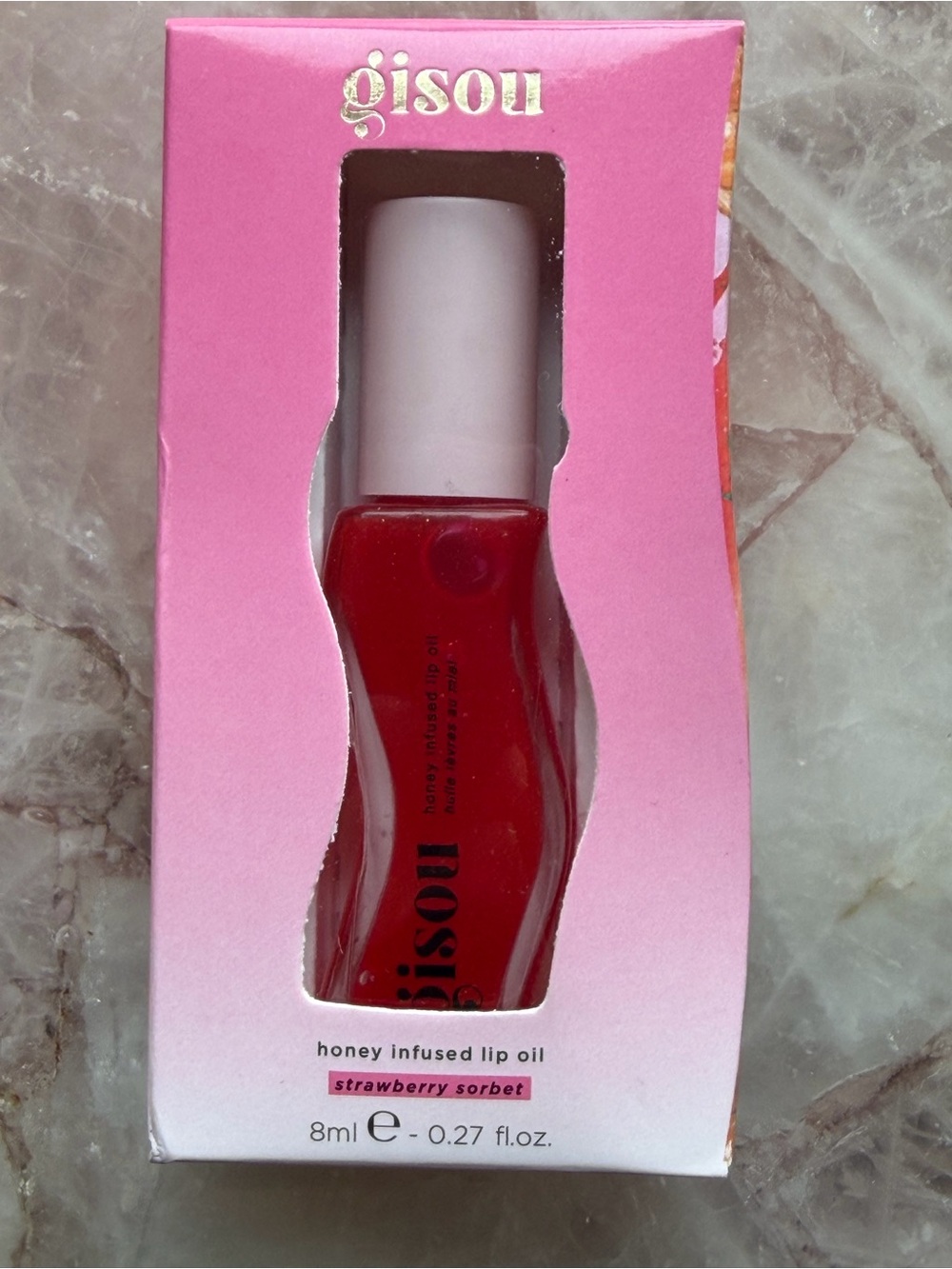 Gisou Honey Infused Lip Oil - Strawberry Sorbet